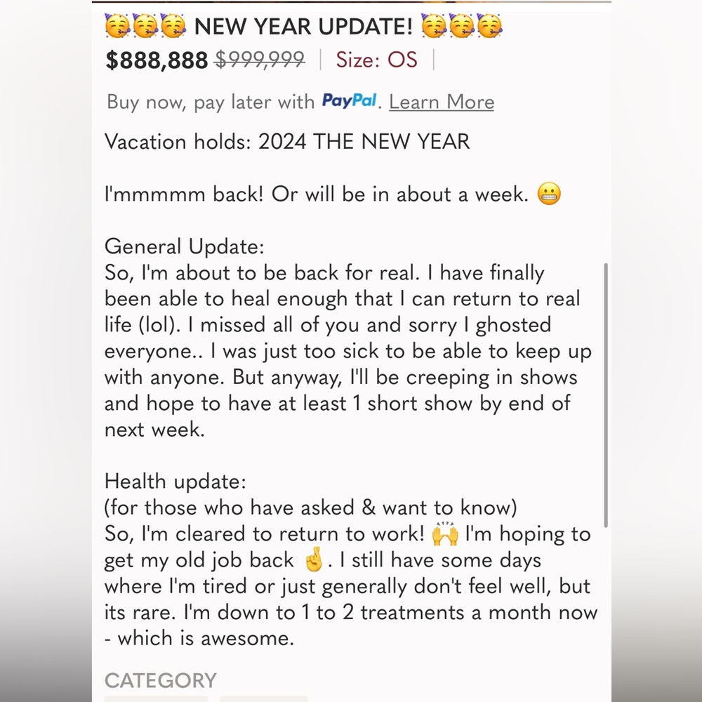 🥳🥳🥳 NEW YEAR UPDATE! 🥳🥳🥳 - Picture 2 of 2